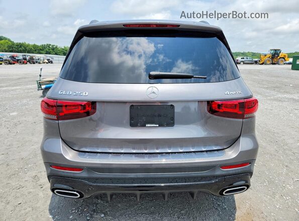 W1N4M4HBXNW249907 2022 MERCEDES-BENZ GLB-CLASS Gray Rear view