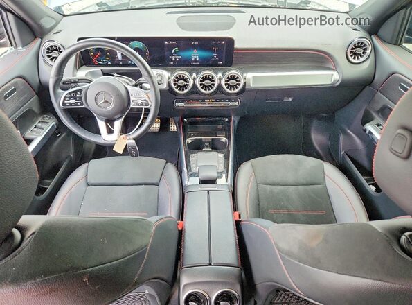 W1N4M4HBXNW249907 2022 MERCEDES-BENZ GLB-CLASS Gray Dashboard view