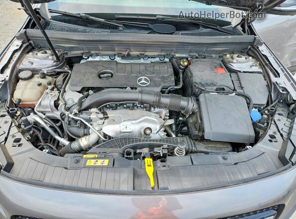 W1N4M4HBXNW249907 2022 MERCEDES-BENZ GLB-CLASS Gray Engine compartment view
