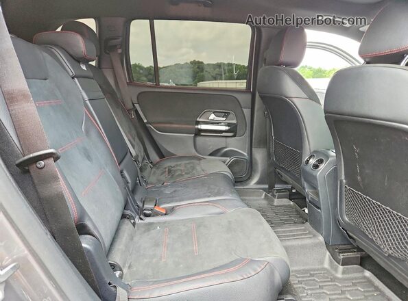 W1N4M4HBXNW249907 2022 MERCEDES-BENZ GLB-CLASS Gray Rear interior view
