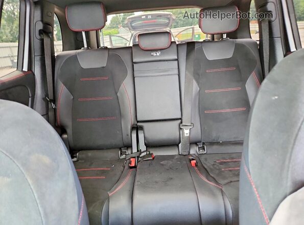 W1N4M4HBXNW249907 2022 MERCEDES-BENZ GLB-CLASS Gray Rear seats view