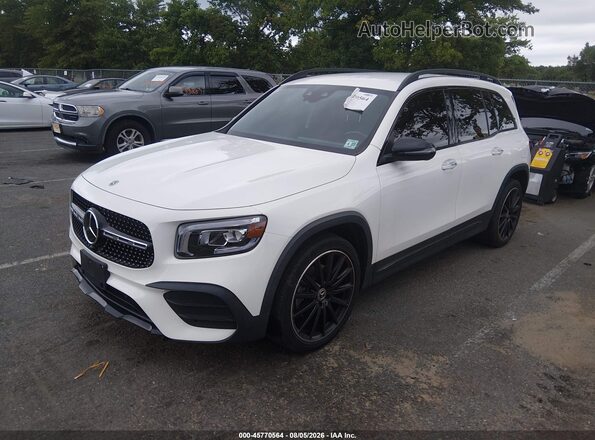 W1N4M4HBXNW251446 2022 MERCEDES-BENZ GLB-CLASS White Առջևի ձախ երեք քառորդ տեսարան