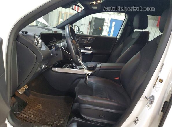 W1N4M4HBXPW279511 2023 MERCEDES-BENZ GLB-CLASS White Vista interior delantera