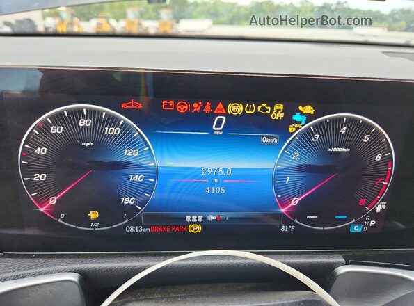 W1N4M4HBXTW447027 2026 MERCEDES-BENZ GLB-CLASS Черный Вид щитка приборов