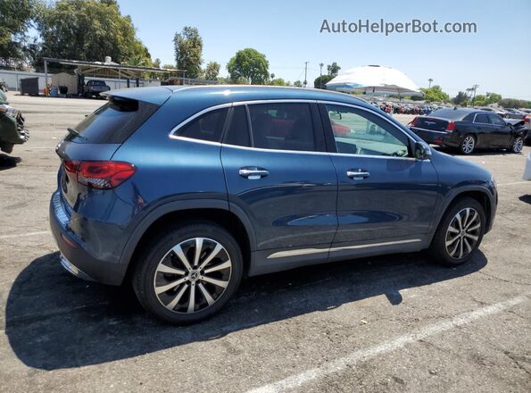 W1N4N4GB7NJ354514 2022 MERCEDES-BENZ GLA Blue Trasero derecho