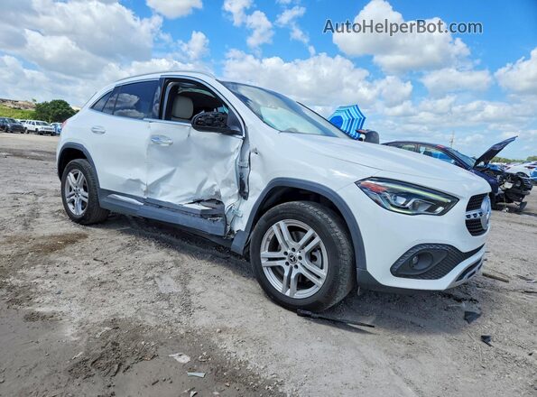 W1N4N4GBXNJ400563 2022 MERCEDES-BENZ GLA Белый Передняя правая четверть