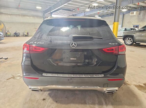 W1N4N4HB0MJ118364 2021 MERCEDES-BENZ GLA Черный Вид сзади