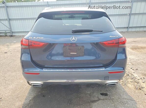 W1N4N4HB2MJ215744 2021 MERCEDES-BENZ GLA Blue Widok z tyłu