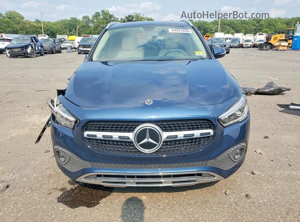 W1N4N4HB2MJ215744 2021 MERCEDES-BENZ GLA Blue Widok z przodu