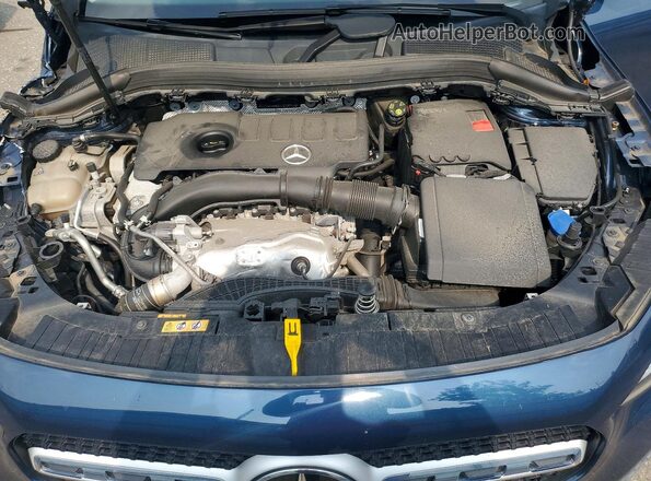 W1N4N4HB2MJ215744 2021 MERCEDES-BENZ GLA Blue Widok komory silnika