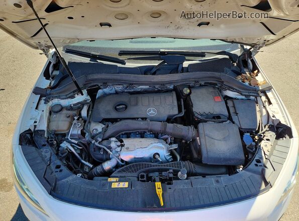 W1N4N4HB2MJ315634 2021 MERCEDES-BENZ GLA White Engine compartment view