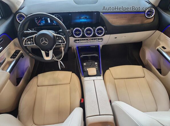 W1N4N4HB2PJ489305 2023 MERCEDES-BENZ GLA White Vista del salpicadero