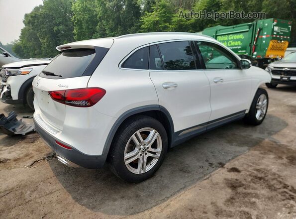 W1N4N4HB3MJ161502 2021 MERCEDES-BENZ GLA White Tył prawy