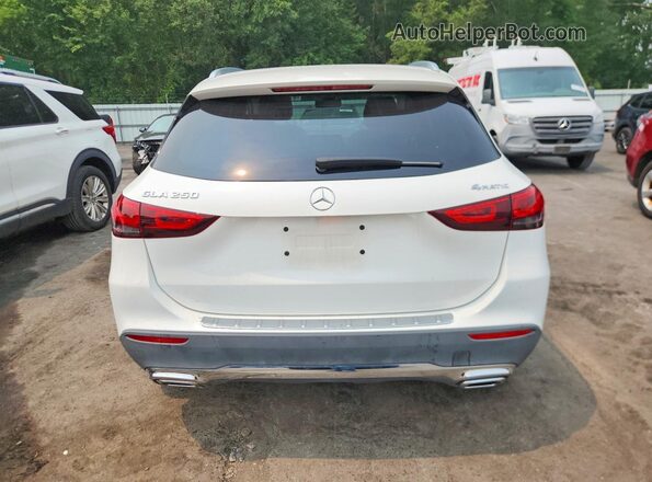 W1N4N4HB3MJ161502 2021 MERCEDES-BENZ GLA White Widok z tyłu