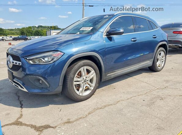 W1N4N4HB3MJ164741 2021 MERCEDES-BENZ GLA-CLASS Blue Задня ліва чверть