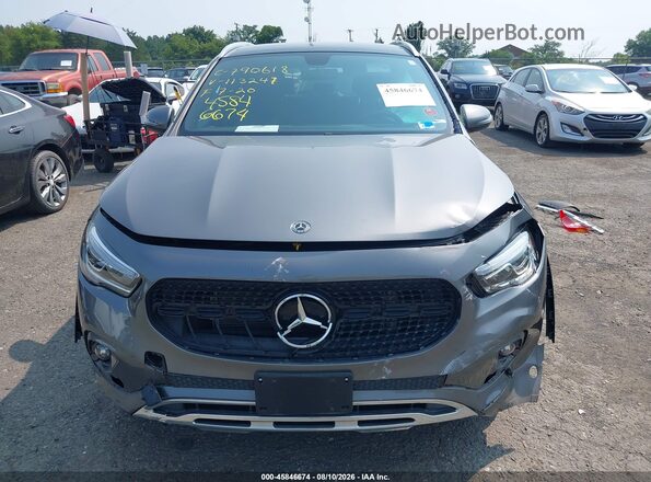 W1N4N4HB4MJ113247 2021 MERCEDES-BENZ GLA 250 Gray Вид задньої частини салону