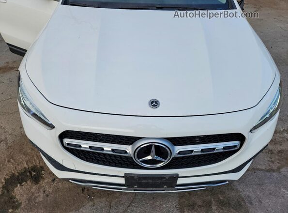 W1N4N4HB7MJ269721 2021 MERCEDES-BENZ GLA White Widok komory silnika