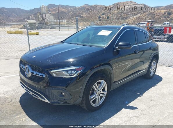 W1N4N4HB8PJ429965 2023 MERCEDES-BENZ GLA 250 Черный Передняя левая четверть