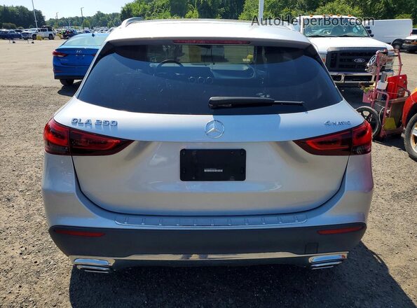W1N4N4HB8PJ443607 2023 MERCEDES-BENZ GLA Gray Rear view
