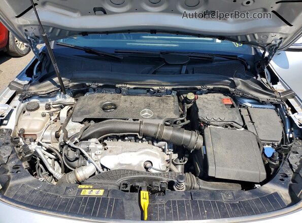 W1N4N4HB8PJ443607 2023 MERCEDES-BENZ GLA Gray Engine compartment view