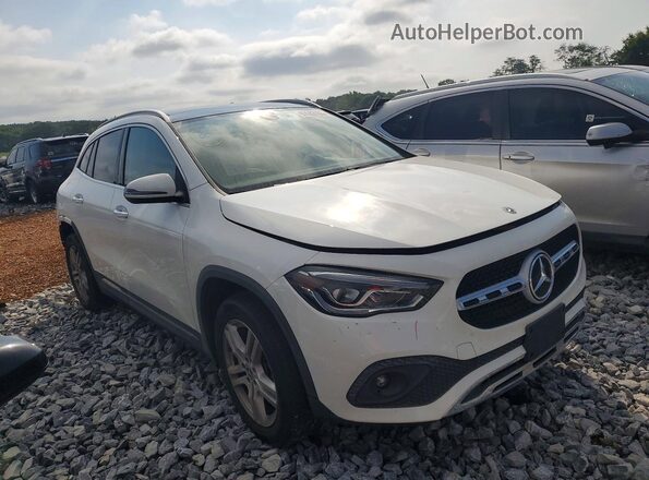 W1N4N4HB9MJ185058 2021 MERCEDES-BENZ GLA White წინა მარჯვენა