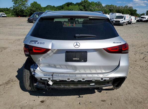 W1N4N4HBXMJ307281 2021 MERCEDES-BENZ GLA Silver Widok z tyłu