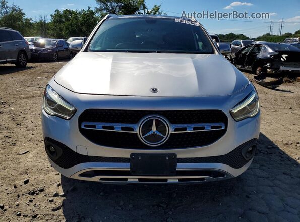 W1N4N4HBXMJ307281 2021 MERCEDES-BENZ GLA Silver Widok z przodu