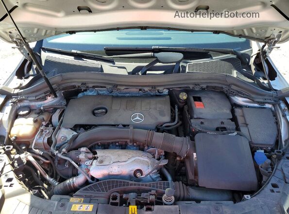 W1N4N4HBXMJ307281 2021 MERCEDES-BENZ GLA Silver Widok komory silnika
