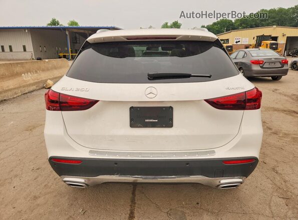 W1N4N4HBXTJ858485 2026 MERCEDES-BENZ GLA Белый Вид сзади