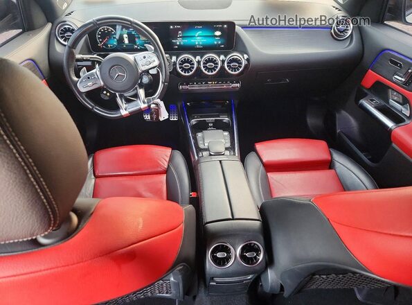 W1N4N5BBXMJ252202 2021 MERCEDES-BENZ GLA White Vista del salpicadero