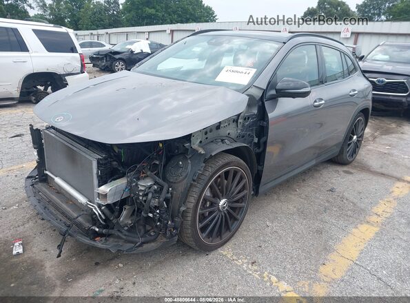 W1N4N5DB1NJ346516 2022 MERCEDES-BENZ AMG GLA 45 Серый Передняя левая четверть