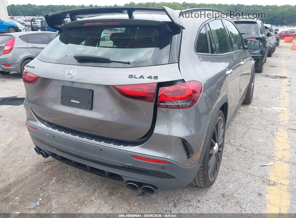 W1N4N5DB1NJ346516 2022 MERCEDES-BENZ AMG GLA 45 Серый Задняя правая четверть