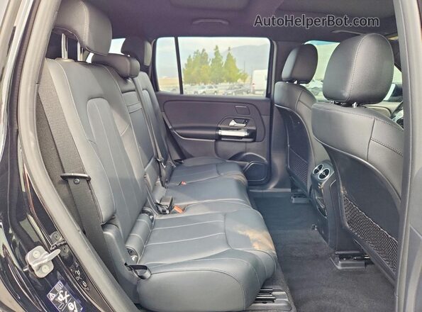 W1N9M0CB0PN040237 2023 MERCEDES-BENZ EQB Black Սալոնի հետևի տեսք