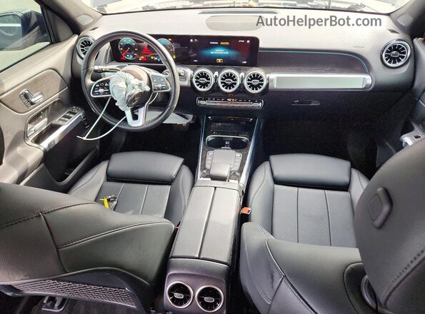 W1N9M0CB0PN040237 2023 MERCEDES-BENZ EQB Black Առջևի վահանակի տեսք