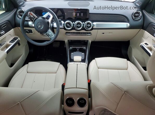 W1N9M0KB1PN026641 2023 MERCEDES-BENZ EQB White Առջևի վահանակի տեսք