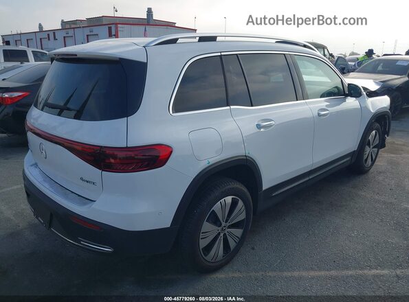 W1N9M0KB1SN152961 2025 MERCEDES-BENZ EQB 300 SUV Белый Задняя правая четверть