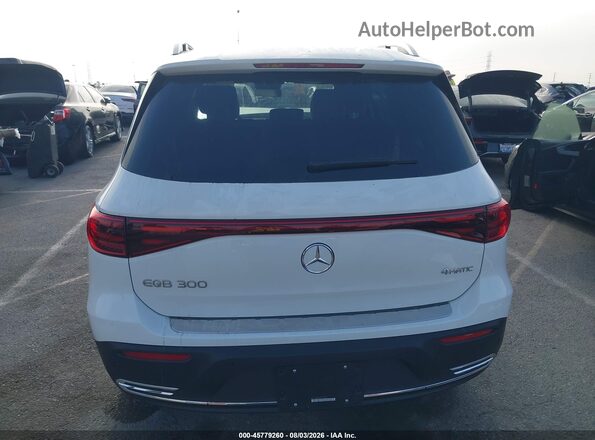 W1N9M0KB1SN152961 2025 MERCEDES-BENZ EQB 300 SUV Белый 