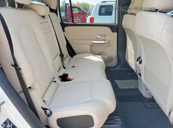 W1N9M0KB3NN010096 2022 MERCEDES-BENZ EQB White Widok wnętrza z tyłu