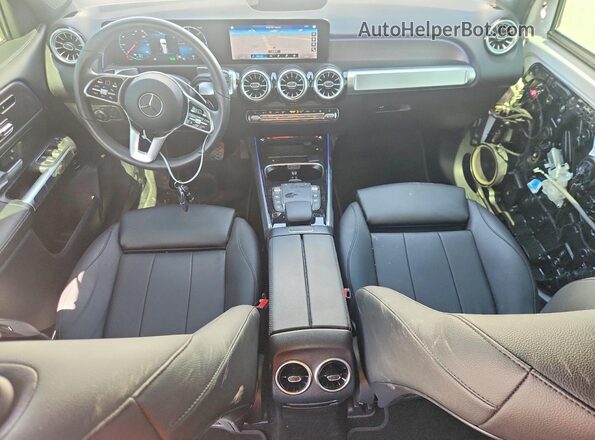 W1N9M0KB4PN070715 2023 MERCEDES-BENZ EQB White Вид панелі приладів
