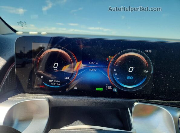 W1N9M0KB6PN012637 2023 MERCEDES-BENZ EQB Белый Вид щитка приборов