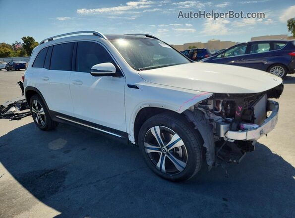 W1N9M0KB6PN012637 2023 MERCEDES-BENZ EQB Белый Передняя правая четверть