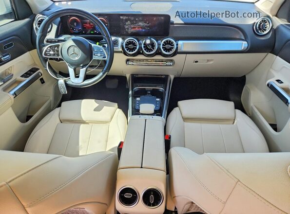 W1N9M0KB6PN012637 2023 MERCEDES-BENZ EQB Белый Вид панели приборов