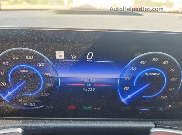 W1N9M0KB6RN090175 2024 MERCEDES-BENZ EQB Silver Instrument cluster view