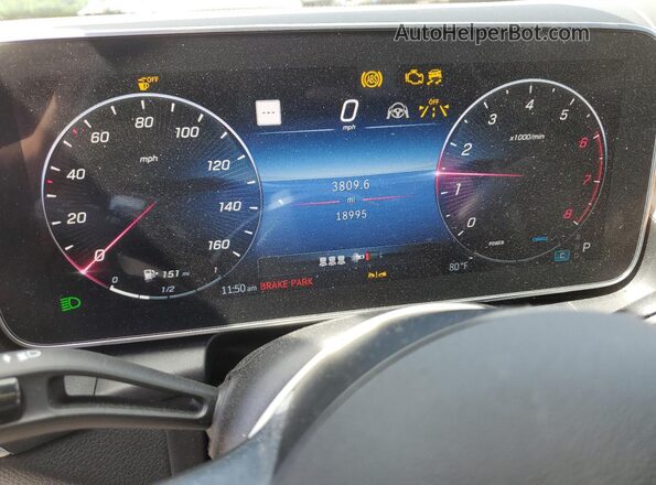 W1NKJ4HB3RF108019 2024 MERCEDES-BENZ GLC-CLASS Черный Вид щитка приборов