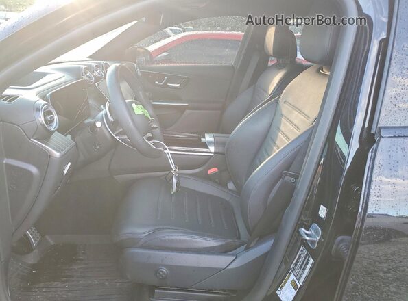W1NKJ4HB4SF373781 2025 MERCEDES-BENZ GLC-CLASS Black Front interior view