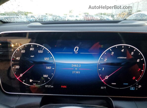 W1NKJ4HB4SF373781 2025 MERCEDES-BENZ GLC-CLASS Black Instrument cluster view