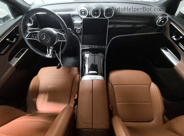 W1NKJ4HB8SF265454 2025 MERCEDES-BENZ GLC-CLASS Белый Вид панели приборов