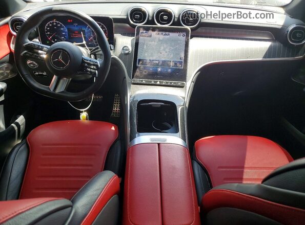W1NKM4GB6RF156896 2024 MERCEDES-BENZ GLC-CLASS Silver Вид панелі приладів