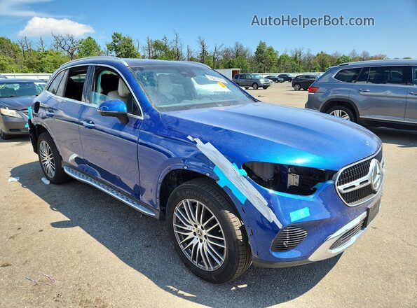 W1NKM4HB1PF055132 2023 MERCEDES-BENZ GLC-CLASS Blue Przód prawy