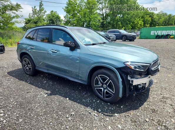 W1NKM4HB5SF394212 2025 MERCEDES-BENZ GLC-CLASS Teal Передня права чверть